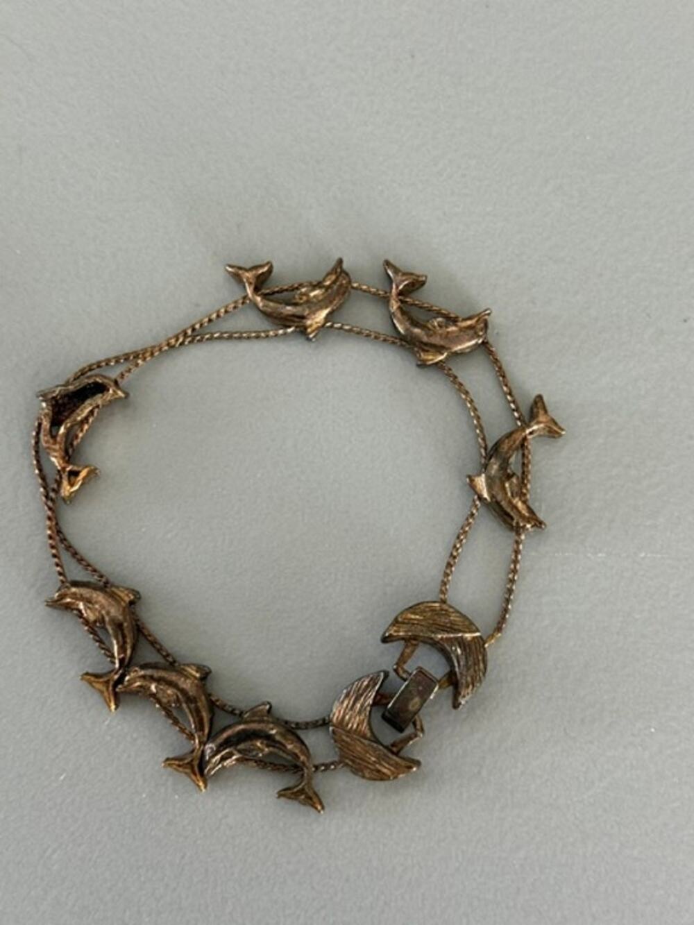 VINTAGE DOLPHIN BRACELET